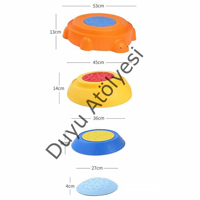 Kaplumbağa Dokunsal Denge Taşı